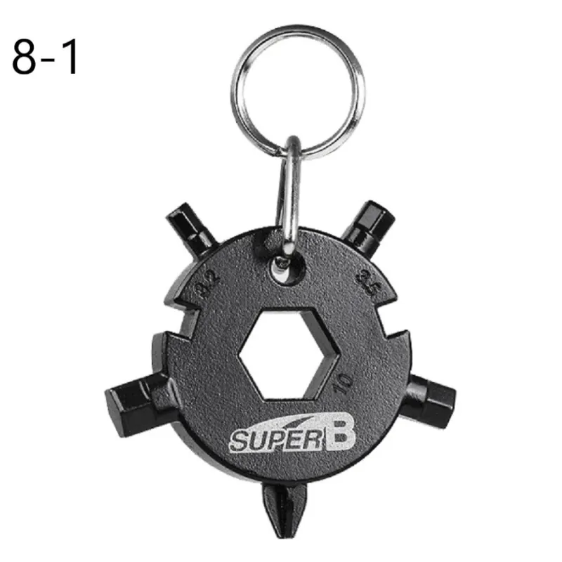 Calitate înaltă Set Mini Scule SUPER B TB-FD08-BK 9 Functii