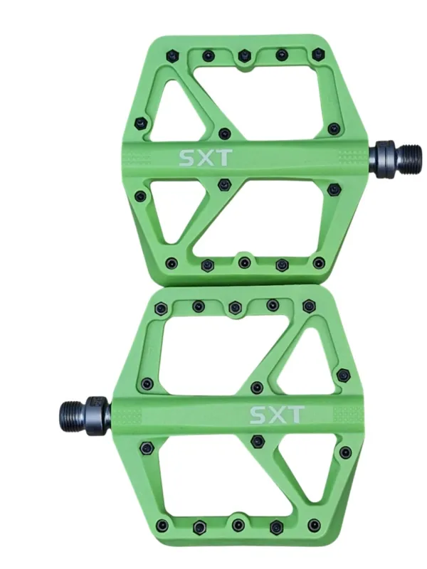 Transport gratuit Pedale SXT N-13 Nylon-Fiber Verde Neon