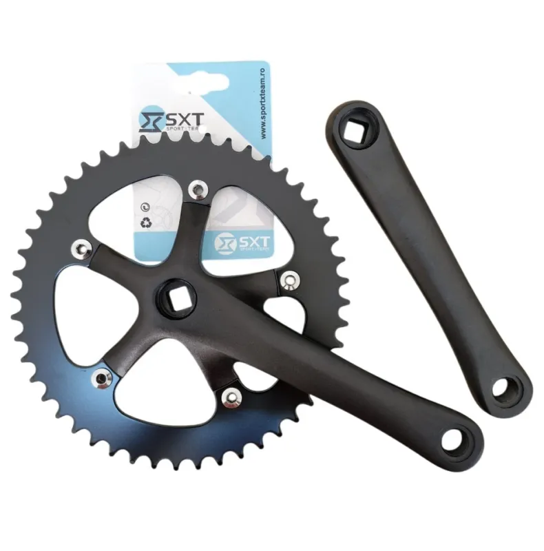 Angrenaj Pedalier SXT 48 T Negru Aluminiu/Metal Cumpără online