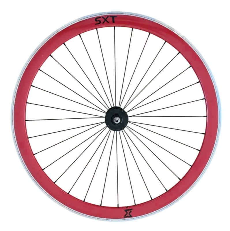 Super ofertă Roata Fata Single Speed/Fixie SXT 700-32H 40 mm Rosu