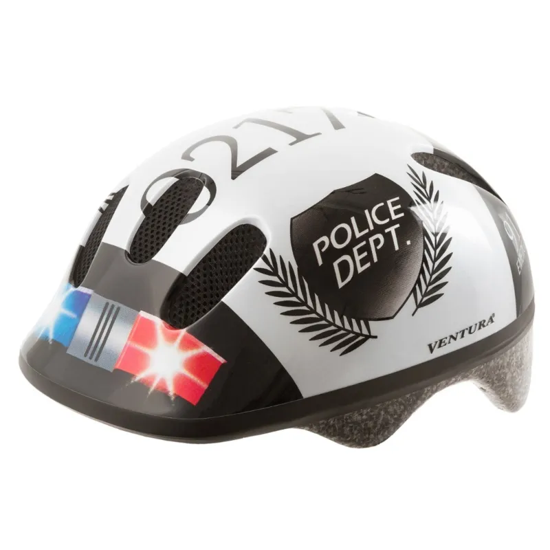 Ultima șansă Casca Copii M-WAVE POLICE S-(52-57cm)