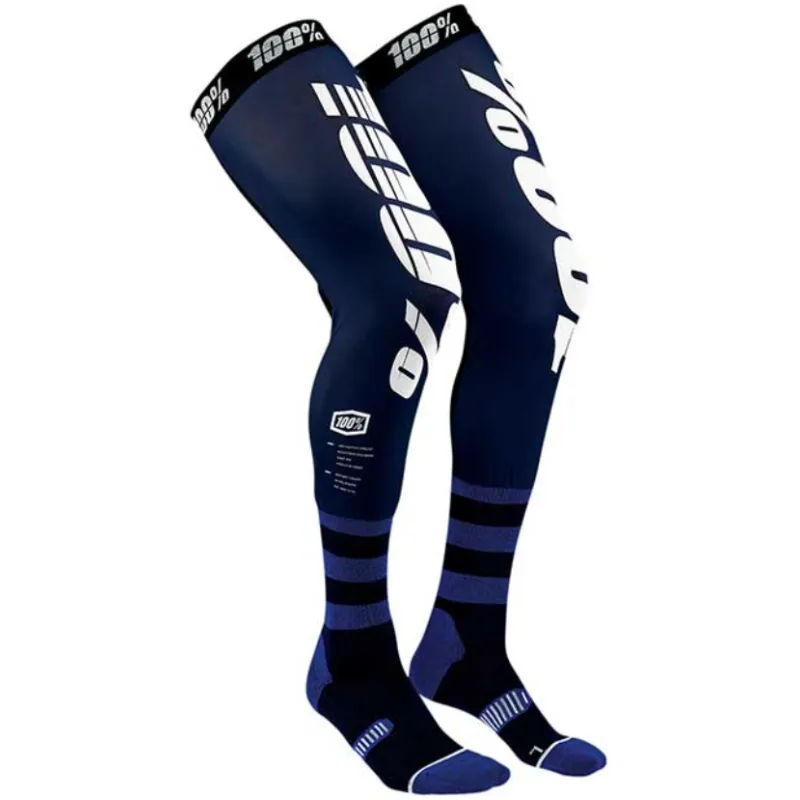 Șosete pentru motocross/ciclism 100% REV NAVY/WHITE - S/M Bestseller