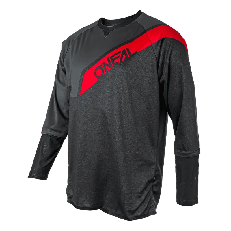 Bluza ciclism O'oneal tobanga, Gri/Rosu - M Livrare rapidă