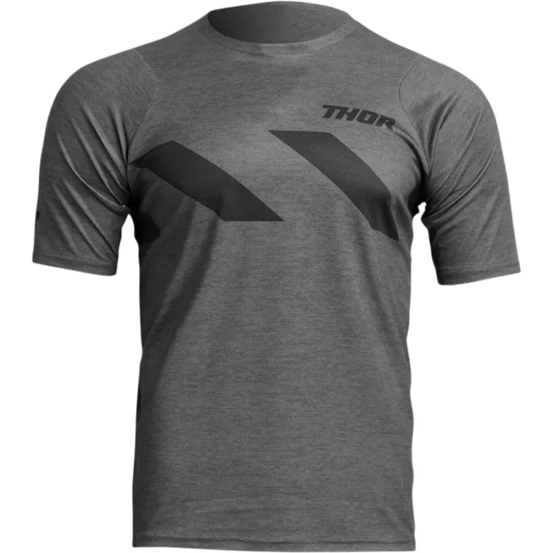 Vezi acum Bluza ciclism Thor assist hazard short sleeve, Gri - XS