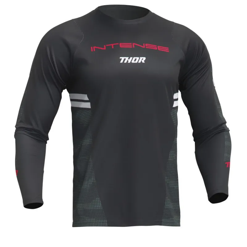 Bluza ciclism Thor intense assist berm, Negru - M Ofertă exclusivă