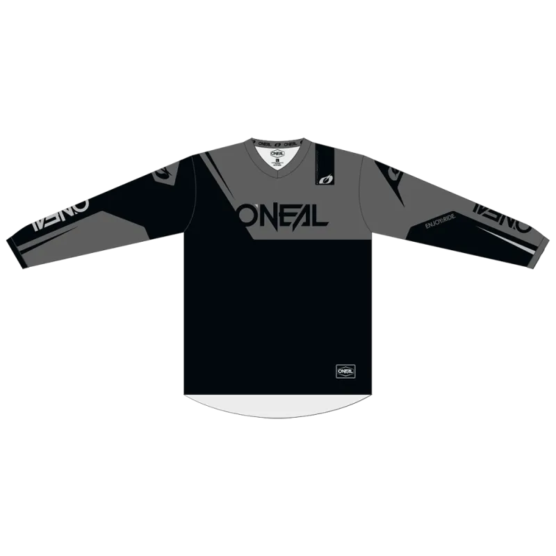 Ultima șansă Bluză de motocross pentru copii O'NEAL ELEMENT RACEWEAR BLACK/GRAY - S - 6-8 ani