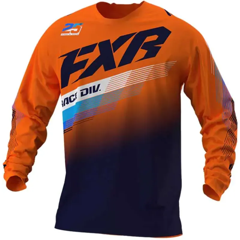 Reducere extra Bluza motocross FXR CLUTCH MX ORANGE/MIDNIGHT - XXL