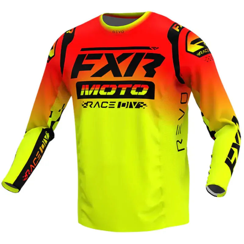 Bluza motocross FXR REVO COMP MX22 TEQUILA SUNSET - L Preț promoțional