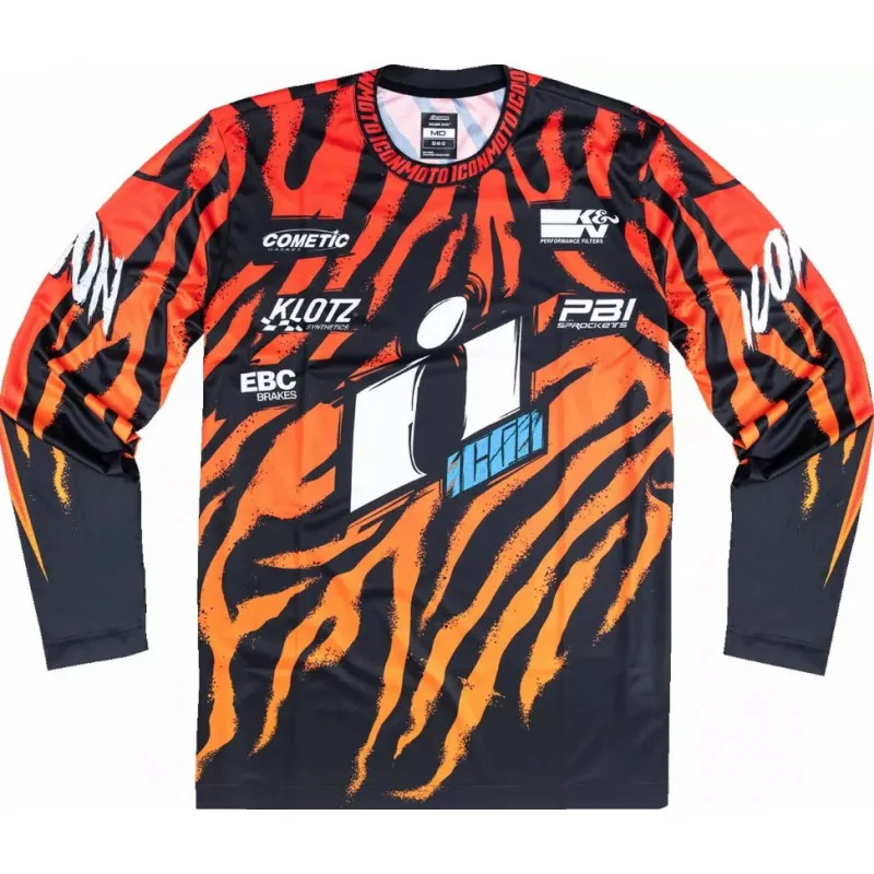 Bluza motocross ICON Rad Dawn™ ORANGE - XXL Comandă acum