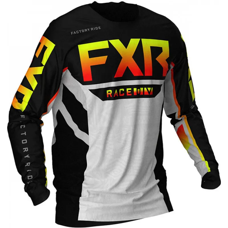 Bluza motocross FXR PODIUM MX AZTEC BLACK/RED - XXL Preferatul clienților
