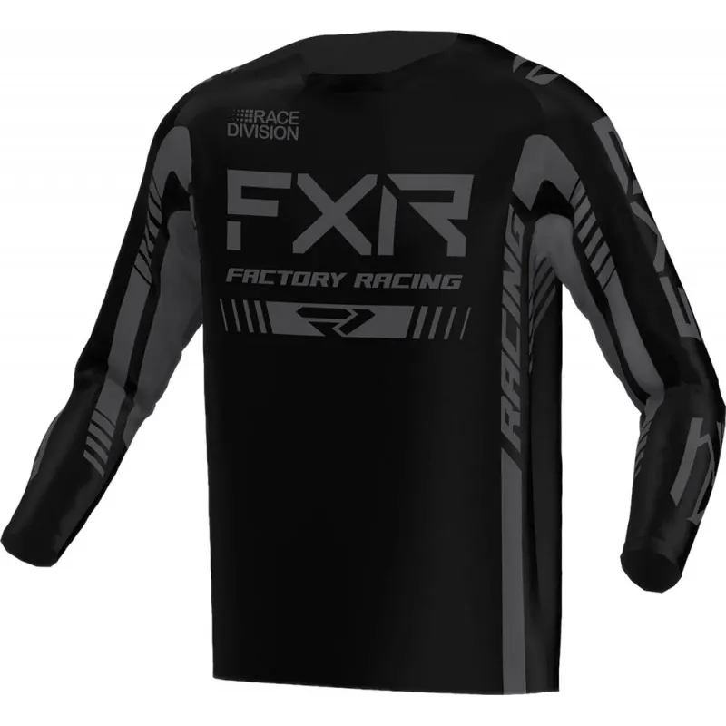 Bluza motocross FXR clutch pro MX23, Negru - XXL Ofertă de sezon