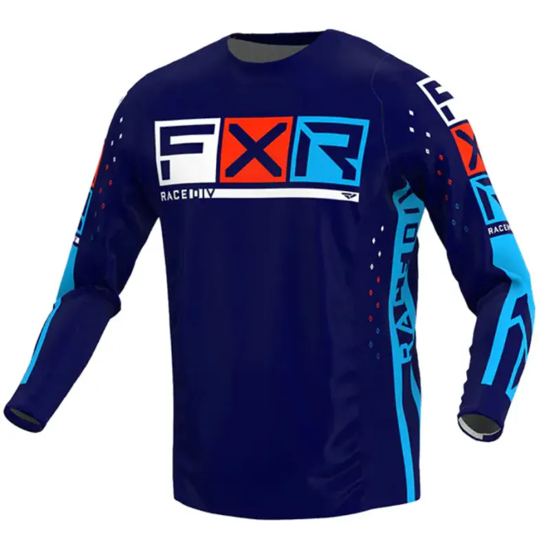 Bluza motocross FXR PRO LE MX22 NAVY/RED - XXL Lichidare de stoc