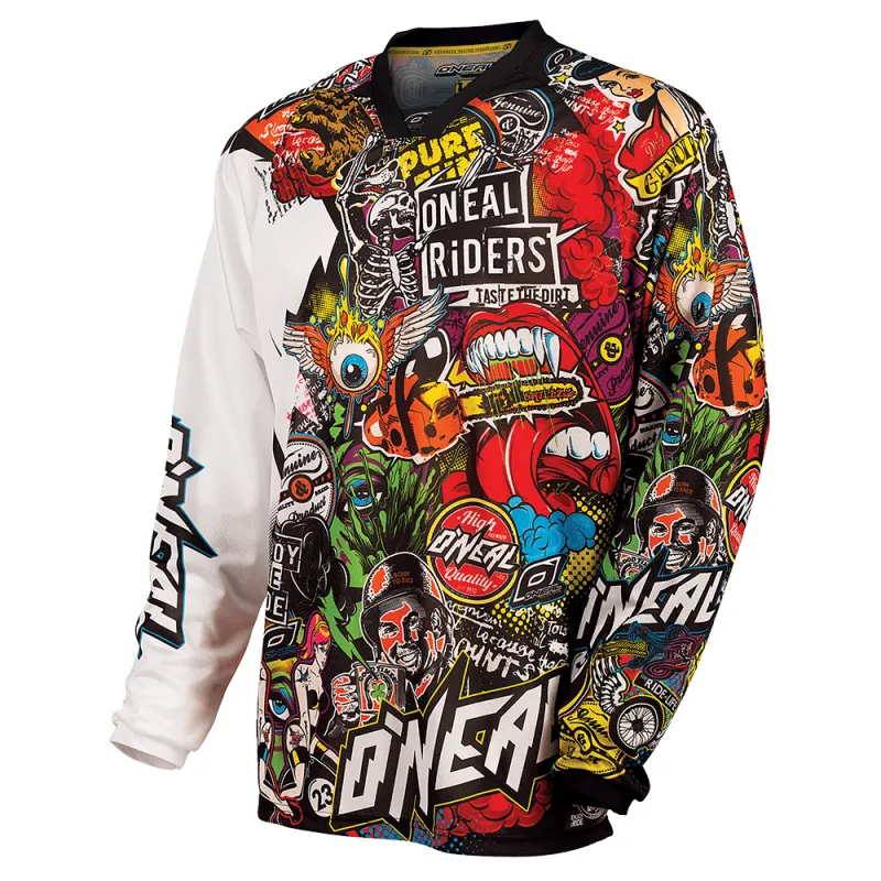 Bluza motocross O'NEAL CRANK MULTI - XXL Livrare rapidă