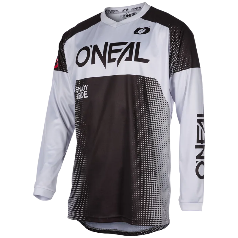 Bluza motocross O'NEAL MATRIX RIDEWEAR BLACK/GRAY V.25 - L Livrare gratuită