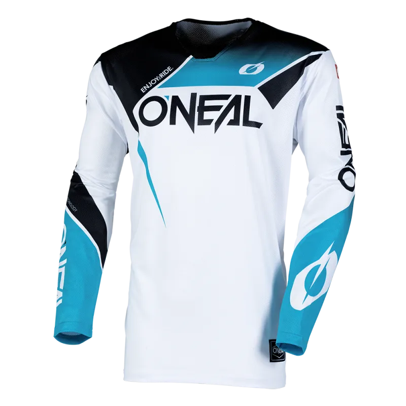 Bluza motocross O'NEAL HARDWEAR AIR SLAM BLACK/TEAL V.25 - XL Retur gratuit