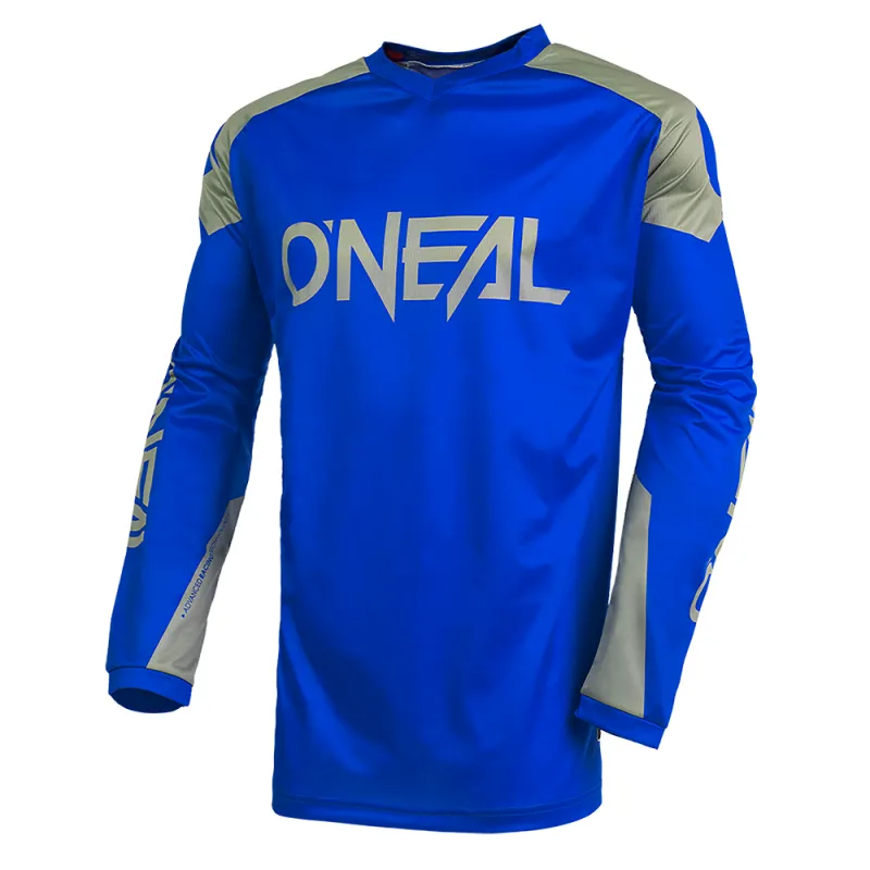 Bluza motocross O`NEAL MATRIX RIDEWEAR BLUE/GRAY 2021 - S Lichidare de stoc