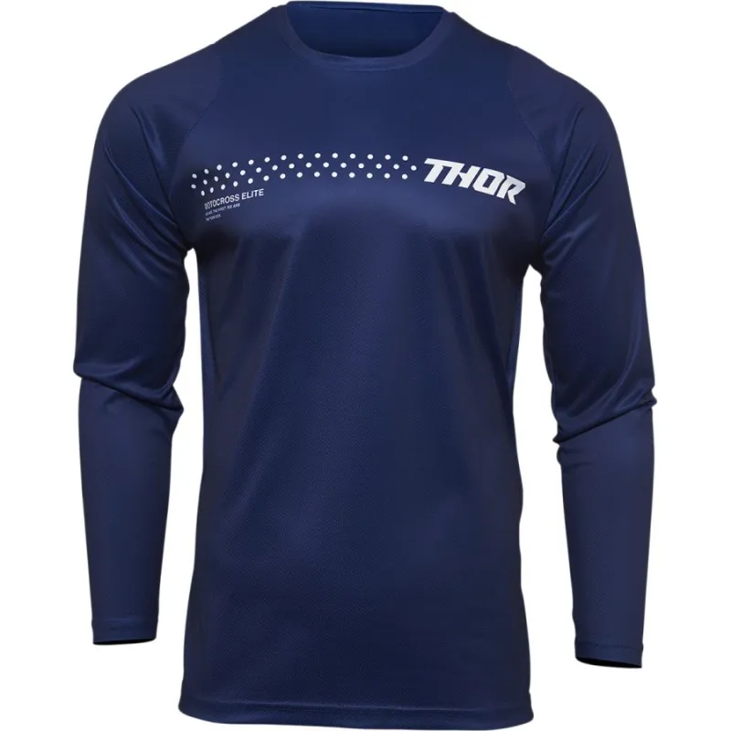 Reducere extra Bluza motocross Thor sector minimal, Albastru inchis - XXL
