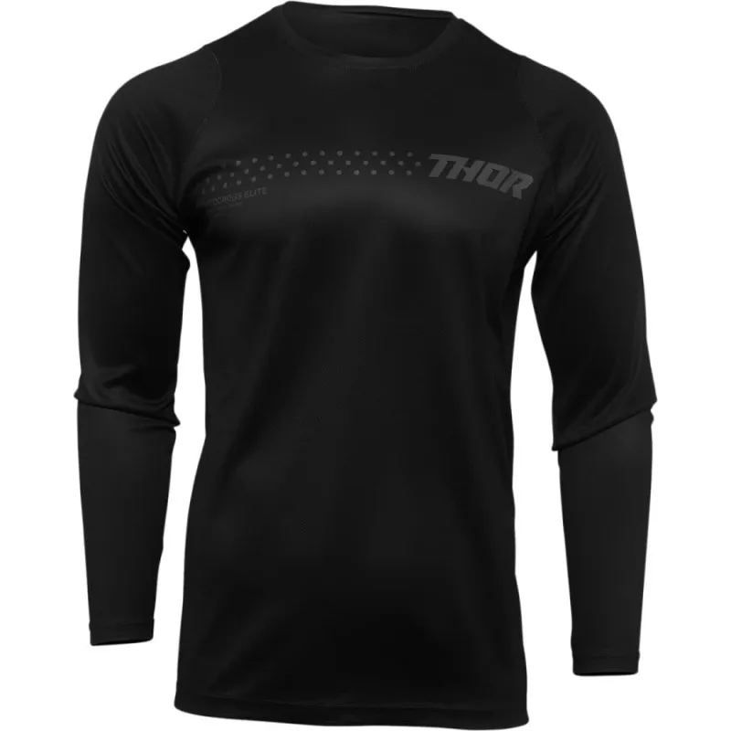 Bestseller Bluza motocross Thor sector minimal, Negru