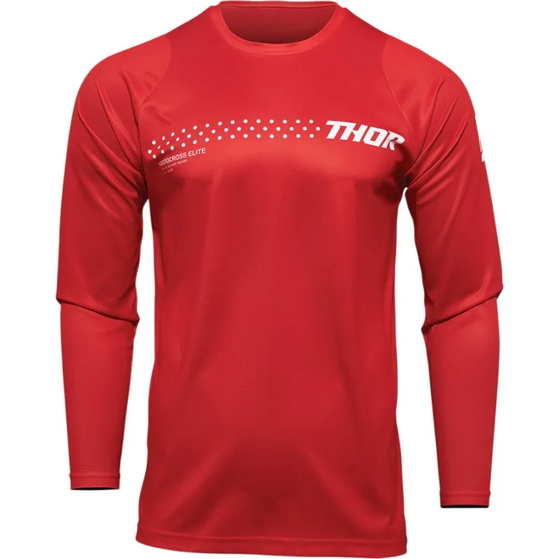 Preferatul clienților Bluza motocross Thor sector minimal, Albastru Rosu - XL