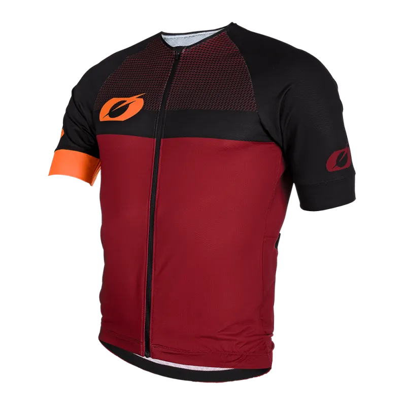 Tricou ciclism O'NEAL AERIAL SPLIT RED/ORANGE - XL Nu rata