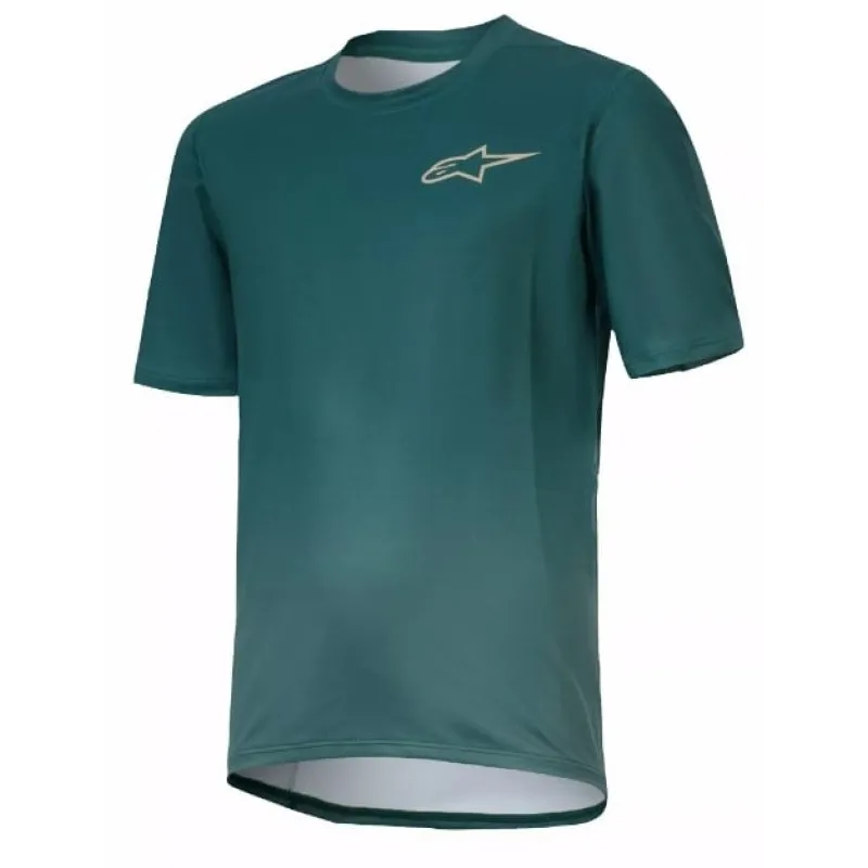 Tricou de ciclism pentru copii ALPINESTARS A-DURA SILVER PINE - M Doar azi