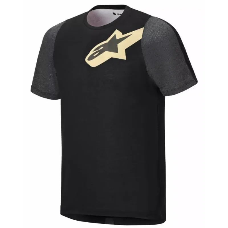 Reducere extra Tricou pentru ciclism ALPINESTARS SS A-DURA LIPAN BLACK - M