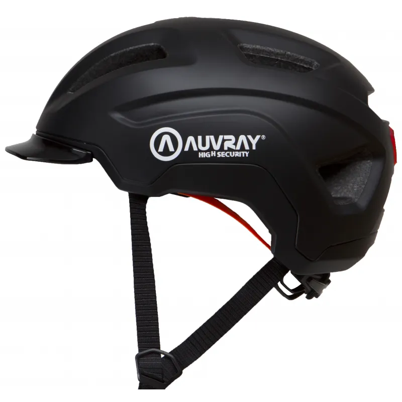 Casca ciclism AUVRAY CITY HELMET BLACK - M Promoție