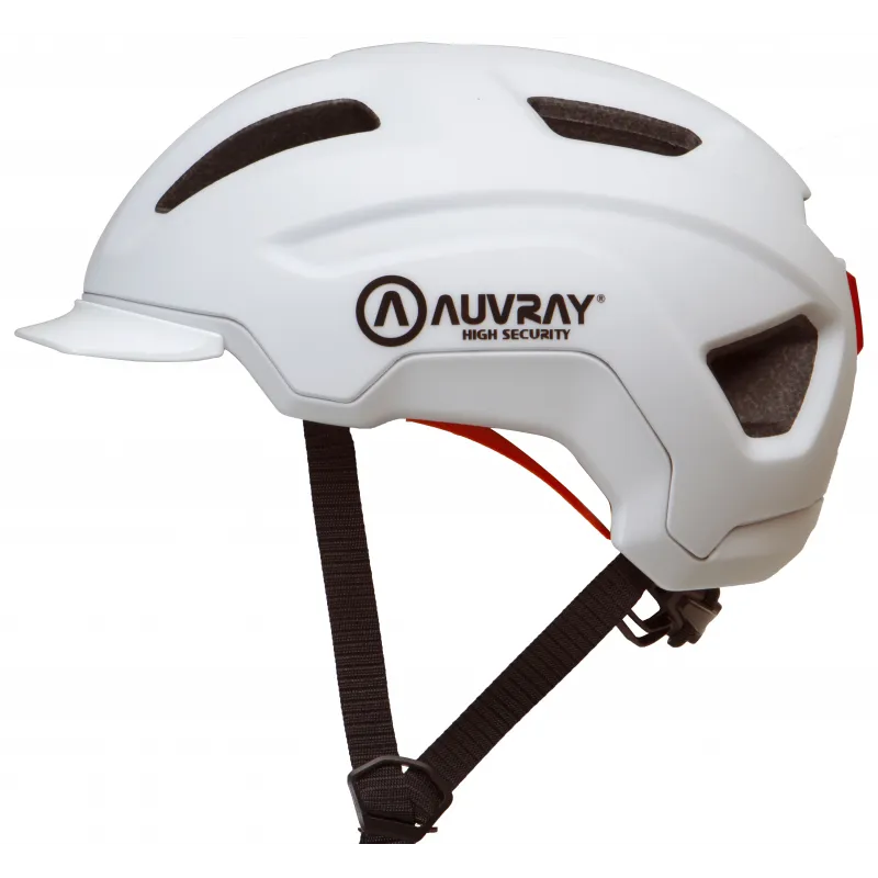 Cel mai vândut Casca ciclism AUVRAY CITY HELMET WHITE - M