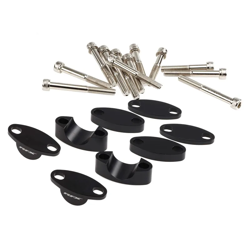 Kit de ridicare RFX Race 22.2mm (Black) Universal Raises 25mm/30mm/35mm/40mm Cel mai bun preț