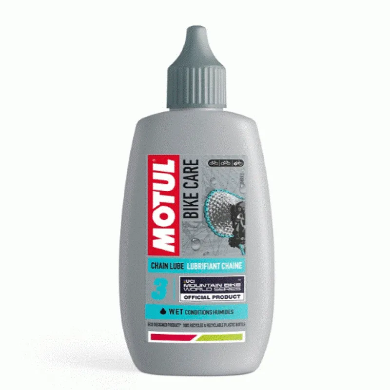Lubrifiant pentru lanț MOTUL BIKE CARE WET 100ml off-road Plată sigură