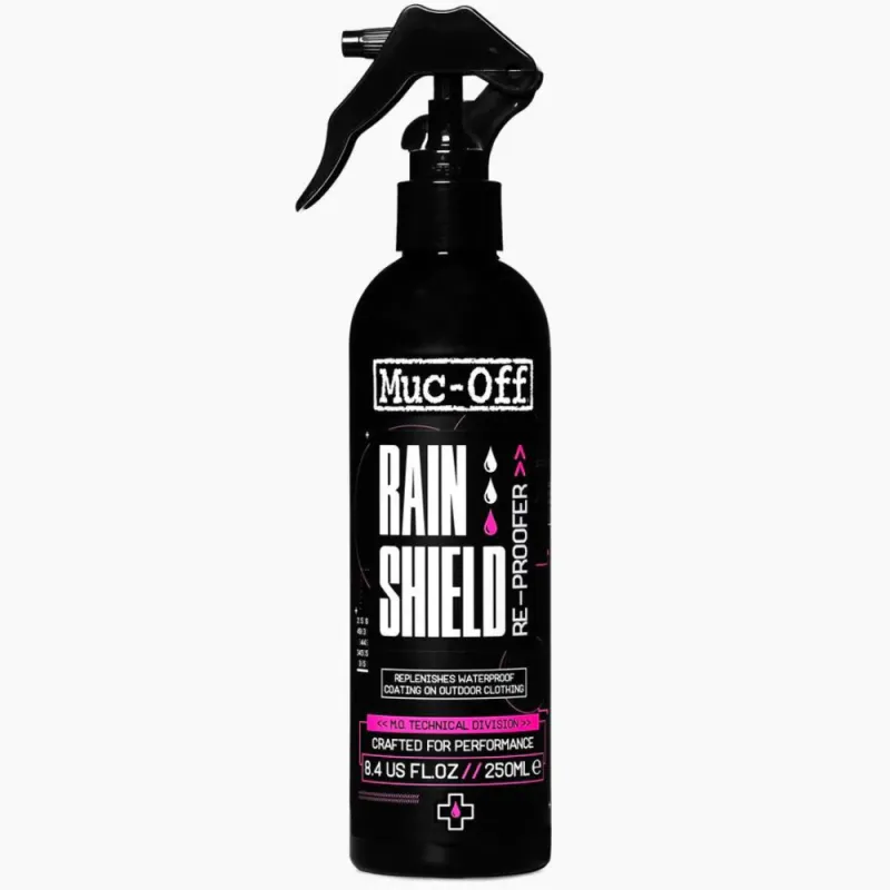 Spray de protectie Muc-Off Rain Shield Re-proofer - 250ml Cumpărături sigure