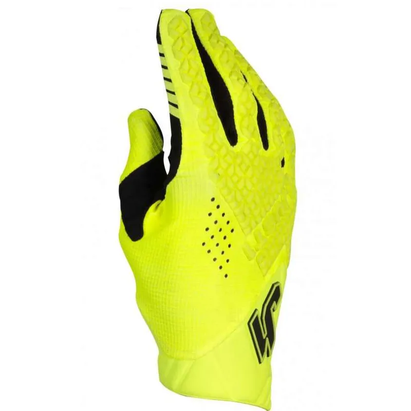 Manusi motocross Just1 J-Hrd Fluo Yellow - Mărime: L Reducere specială