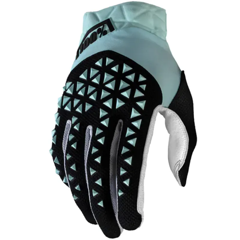 Reducere de preț Manusi motocross 100% AIRMATIC SKY BLUE - Mărime: M