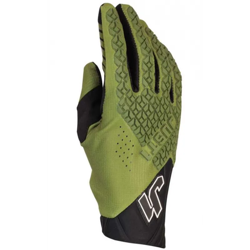 Manusi motocross Just1 J-Hrd Black/Army Green - Mărime: S Expediere rapidă