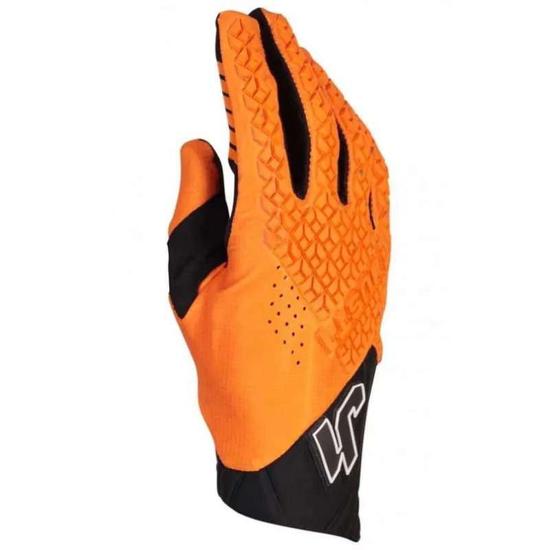 Manusi motocross Just1 J-Hrd Black/Orange - Mărime: L Reducere extra