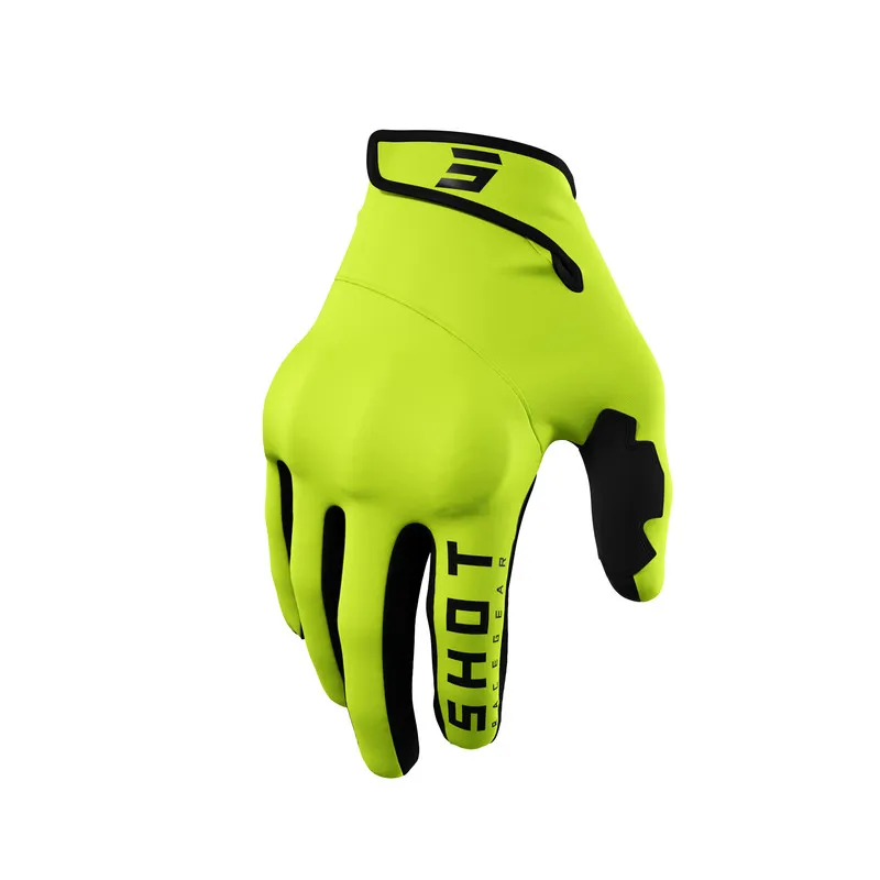 Calitate înaltă Manusi motocross SHOT Trainer Ce 2.0 Neon Yellow - Mărime: XXXL