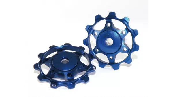 ROTITE SCHIMBATOR XLC PU-A02 COMPATIBIL SHIMANO 8/9/10-G CAMPA ALBASTRU Livrare rapidă