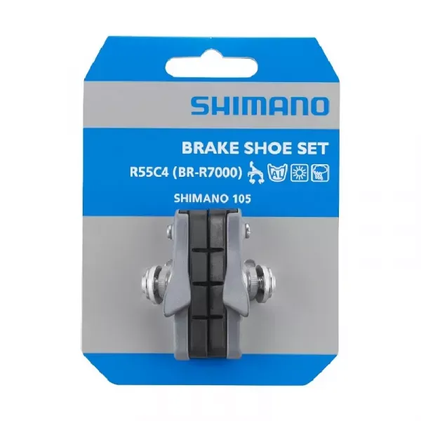 SABOTI FRANA REZERVE SHIMANO R55C4 PENTRU BR-R7000 ARGINTIU SET Retur gratuit
