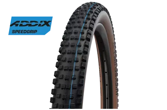 ANVELOPA SCHWALBE WICKED WILL 29X2.40 (62-622) HS614 B/BRZ-SK SUPER GROUND ADDIX SPEEDGRIP TLE PLIABIL BRONZE SIDEWALL Noutate