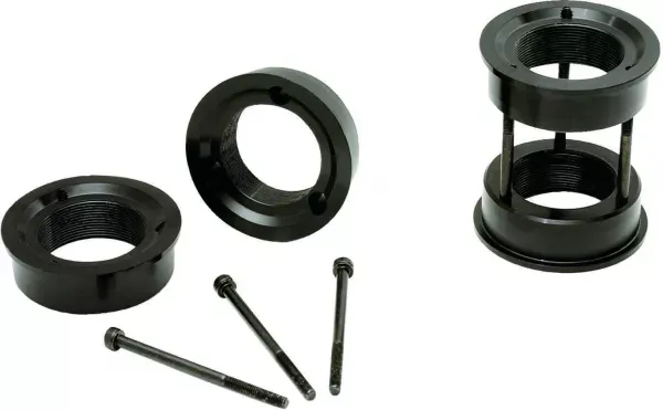 ADAPTOR BUTUC PEDALIER TRUVATIV BMX AMERICAN-TO-EURO NEGRU Transport gratuit