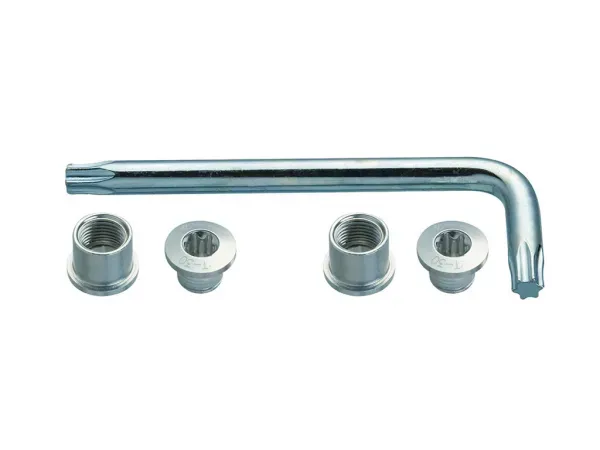 SURUBURI FOAIE ANGRENAJ + TORX FSA CR BOLT KIT TRIPLU MTB 6 BUC ARGINTIU Ieftin