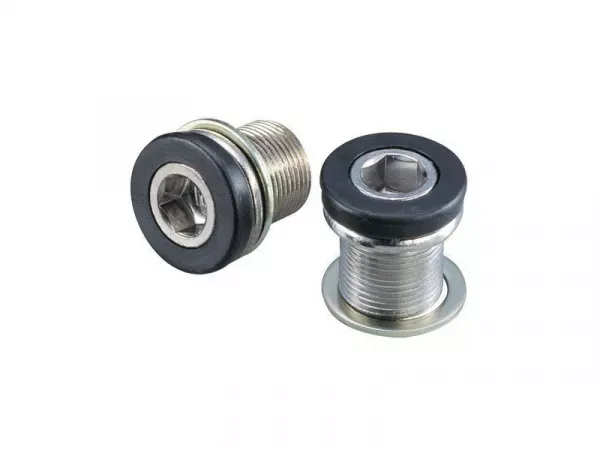Noutate SURUBURI ANGRENAJ FSA ML054 ISIS W/WASHER M-15 2 BUC NEGRU/ARGINTIU