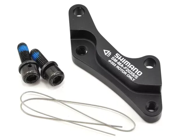 ADAPTOR FRANA DISC SHIMANO SM-MA-F203S/S FATA 203MM Preț mic