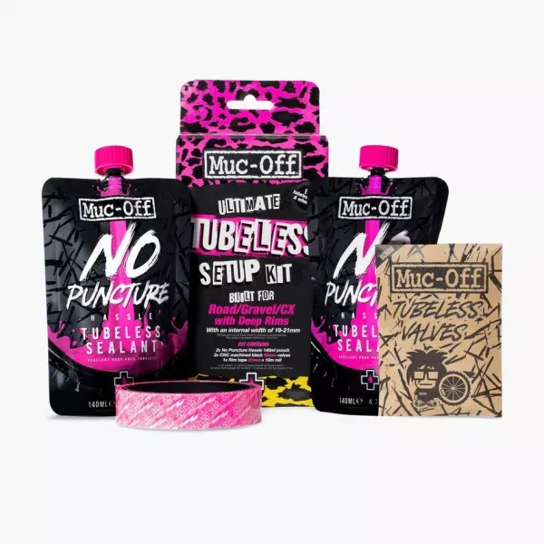 Chilipir KIT TUBELESS MUC-OFF ULTIMATE ROAD 44MM