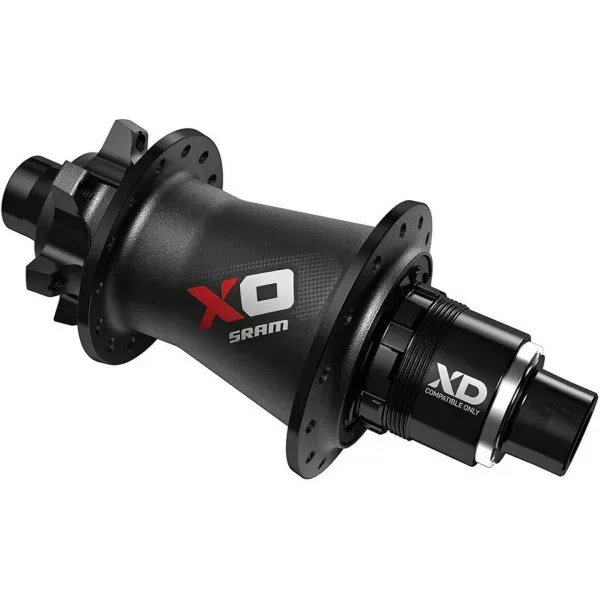 BUTUC SPATE SRAM X0 BOOST, 32 GAURI, 12X148MM, NEGRU/ARGINTIU Ofertă exclusivă