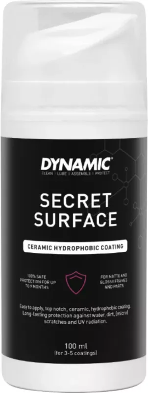 Preț mic PROTECTIE PARTI BICICLETA DYNAMIC SECRET SURFACE CERAMIC HYDROPHOBIC COATING 100ml