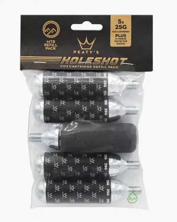 CARTUS CO2 PEATY'S HOLESHOT REFILL - MTB (25G) Set Premium