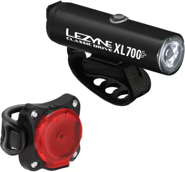 FAR + STOP LEZYNE CLASSIC DRIVE XL 700+ / ZECTO DRIVE Black/Black Expediere rapidă