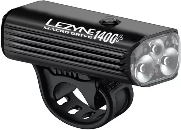 FAR LEZYNE MACRO DRIVE 1400+ FRONT 1400 LUMENI Negru Satin Ofertă