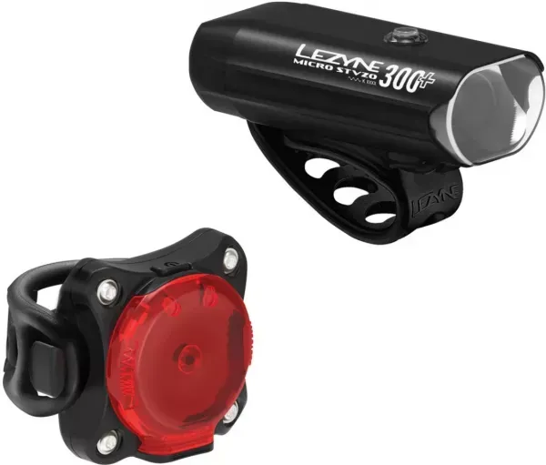 Cumpără acum FAR + STOP LEZYNE MICRO STVZO 300+ / ZECTO STVZO Y17 Negru